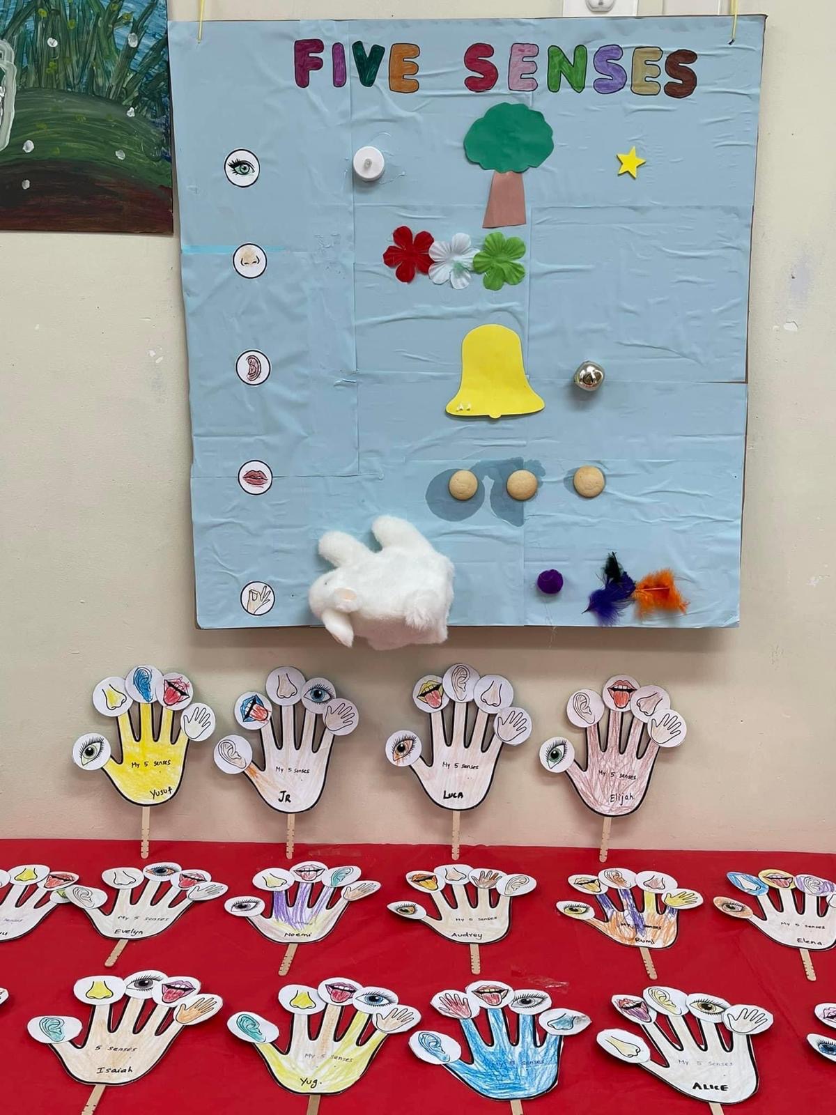 Happy Hearts Children Center, preschool art work